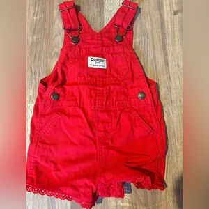 Oshkosh romper for baby girl 9 months